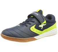 KangaROOS Unisex K5-Court EV Sneaker, dk Navy/Lime, 38 EU