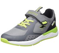KangaROOS Unisex KD-Dips EV Sneaker, Steel Grey/Lime, 36 EU