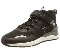 KangaROOS Unisex KD-Dose EV Sneaker, Jet Black/Steel Grey, 39 EU