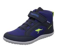 KangaROOS K-BFK Sole Mid EV Barfussschuhe, dk Navy/Lime, 34 EU