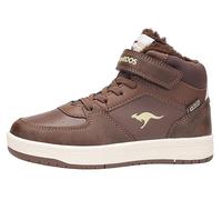 KangaROOS Unisex Kinder K-cp Bound Mid Ev Sneaker, Slate Black Blond Wood, 38 EU