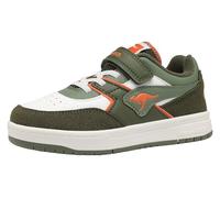 KangaROOS Jungen K-cp Bounder Ev Sneaker, Military Green Flame, 32 EU