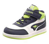 KangaROOS Jungen Unisex Kinder K-CPI Tive Mid EV Sneaker, dk Navy/Lime, 29 EU