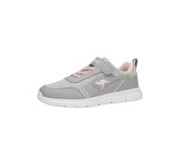 KangaROOS Unisex Kindersneaker K-ETK Zig EV Grau (Vapor Grey/Frost Pink) Größe 33