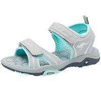 KangaROOS Unisex Kinder K-leni Ancona Sandale, Vapor Grey Mint, 28 EU