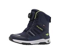 KangaROOS Unisex Kinder K-mj Hunter Rtx Fx Schneestiefel, Dk Navy Lime, 30 EU