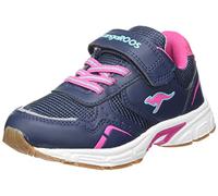 KangaROOS Unisex Kinder K-NI Lucky Ev Hallenturnschuh, Dk Navy Daisy Pink, 29 EU