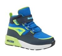 Kangaroos Unisex Kinder K-xi Creed Mid Ev Sneaker, Dk Navy Lime, 24 EU