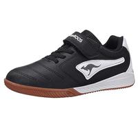 KangaROOS Unisex Kinder K5-drib Ev Sneaker, Jet Black White, 36 EU
