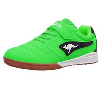 KangaROOS Unisex Kinder K5-drib Ev Sneaker, Neon Green Jet Black, 28 EU