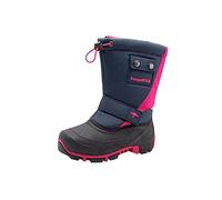KangaROOS Unisex Kinder Kanga-bean Ii Schneestiefel, Blau Dark Navy Daisy Pink 4204, 32 EU