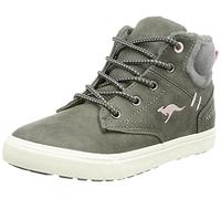 KangaROOS Unisex Kinder Kavu X Sneaker, Steel Grey Dusty Rose, 31 EU