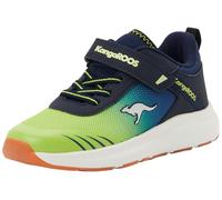 KangaROOS Kinder-Sportschuhe-Indoorschuhe-Hallenschuhe KB-Rida EV Blau-Gelb-Weiß 39