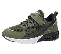 KangaROOS Sneaker KX-Arg EV Unisex Kinder Olive/Jet Black Größe 35 EU