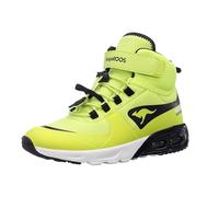 KangaROOS Unisex Kinder Kx-hydro Sneaker, Lime Jet Black, 29 EU