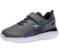 KangaROOS Unisex KQ-Unique EV Sneaker, Steel Grey/Sky, 37 EU