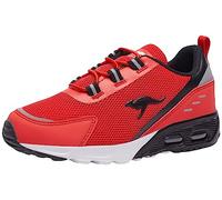 KangaROOS Unisex KX-Arg Sneaker, Fiery red/Jet Black, 38 EU