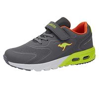 KangaROOS Unisex KX-Giga EV Sneaker, Steel Grey/Lime, 40 EU