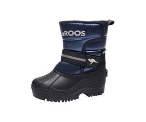 Kangaroos Winterstiefel "Shell" in Schwarz - Größe 35 | Kinderstiefel