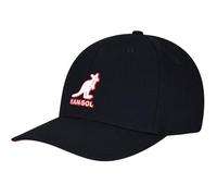 Kangol 3D Wool Flexfit Cap Basecap Fullcap Baseballcap Baseballkappe Wollcap (L/XL (58-61 cm) - schwarz)