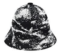 Kangol Airbrush Casual Hut Sommerhut Sonnenhut Glockenhut Strandhut Stoffhut Damen/Herren - Sommer Frühling-Sommer - L (58-59 cm) schwarz-weiß
