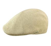 Kangol Bambus Schiebermützer 507 Damen/Herren - Bambusfaser Schiebermütze Flatcap mit Schirm Sommer Frühling-Sommer - M (56-57 cm) beige