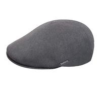 Kangol Bambus Schiebermützer 507 Damen/Herren - Bambusfaser Schiebermütze Flatcap mit Schirm Sommer Frühling-Sommer - L (58-59 cm) anthrazit