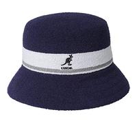 Kangol Bermuda Stripe Bucket Hut Stoffhut Fischerhut Anglerhut Clubhut Musikerhut Herren - Winter Herbst Frühjahr Sommer Frühling-Sommer Herbst-Winter - XL (60-61 cm) dunkelblau