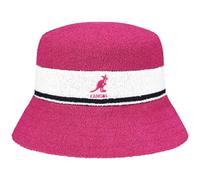 Kangol Bermuda Stripe Bucket Hut Stoffhut Fischerhut Anglerhut Clubhut Musikerhut Herren - Winter Herbst Frühjahr Sommer Frühling-Sommer Herbst-Winter - L (58-59 cm) pink