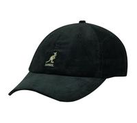 Kangol Classic Corduroy Baseballcap Basecap Cordcap Kordkappe Cap Mütze Baumwollcap Kordmütze Damen/Herren - Metallschnalle, mit Schirm Winter Frühling-Sommer Herbst-Winter - One Size dunkelgrün