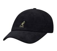 Kangol Cord Baseball Schirmmütze aus Baumwolle, Schwarz (BK001) One Size