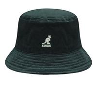 Kangol Cord Bucket Fischerhut Stoffhut Anglerhut Cordhut Baumwollhut Damen/Herren - Winter Herbst-Winter - L (58-59 cm) dunkeloliv