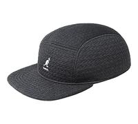 Kangol Embossed 5 Panel Cap Basecap Baseballcap Flat Brim Damen - mit Schirm Winter Herbst-Winter - One Size schwarz