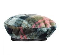 Kangol Faux Fur Baskenmütze Baske Damenbaske Winterbaske Damen - Herbst-Winter Winter - L/XL (58-61 cm) Oliv