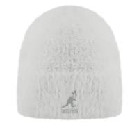 Kangol Baskenmütze Beanie Kunstfell mit Umschlag Damen cremeweiß One Size