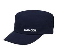 Kangol Herren Cap Cotton Twill Army – Blau, mit Schirm, hinten geschlossen, S/M (54-57 cm)