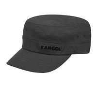 Kangol Flexfit Urban Army Cap Fullcap Armycap Military Damencap Herrencap Damen/Herren - mit Schirm, Hinten geschlossen, Schirm Sommer Frühling-Sommer Herbst-Winter - XXL (62-63 cm) grau