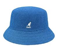 Kangol Frottee Bermuda Bucket Stoffhut Sommerhut Strandhut Sonnenhut Fischerhut Damen/Herren - Sommer Frühling-Sommer - S (54-55 cm) Royalblau