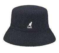 Kangol Frottee Bermuda Bucket Stoffhut Sommerhut Strandhut Sonnenhut Fischerhut Damen/Herren - Sommer Frühling-Sommer - M (56-57 cm) dunkelgrau