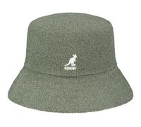 Kangol Frottee Bermuda Bucket Stoffhut Sommerhut Strandhut Sonnenhut Fischerhut Damen/Herren - Sommer Frühling-Sommer - M (56-57 cm) Oliv