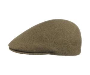 Kangol Headwear 507 Mütze aus Nahtloser Wolle, Dunkelbeige, 7 3/8-7 1/2