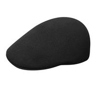 Kangol Herren Seamless Wool 507 Cap Verschluss, schwarz/Gold, MEDIUM