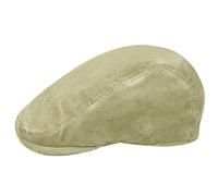 Kangol Herren Cord Flat Ivy Cap Hat Verschluss, Beige, SMALL