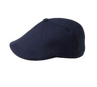 Kangol Flat Cap (1-St) mit Schirm, blau SIZE,S (54-55 cm)|M (56-57 cm)|L (58-59 cm)|XL (60-61 cm)|XXL (62-63 cm)