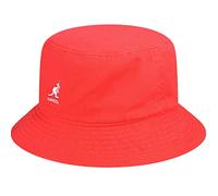 Kangol Herren Washed Bucket Baskenmütze, Cherry Glow, XXL