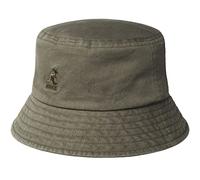 Kangol Herren Washed Bucket Baskenmütze, Verde Oliva, XL