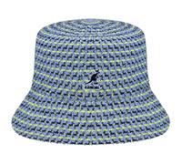Kangol Maze Jacquard Bucket Stoffhut Fischerhut Sonnenhut Sommerhut Damen - Sommer Frühling-Sommer - M (56-57 cm) hellblau