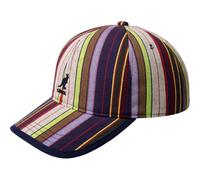 Kangol Multicolour Stripe Cap Basecap Baseballcap Damen/Herren - mit Schirm Frühling-Sommer Frühjahr Sommer - One Size bunt
