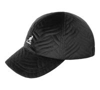 Kangol Plush Wave Puff Cap Basecap Baseballcap Wintercap Damen - Hinten geschlossen, mit Schirm, Futter Herbst-Winter Winter - One Size schwarz