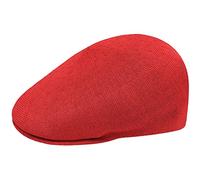 Kangol Seamless Tropic 507 Flatcap Schirmmütze Schiebermütze (S (54-55 cm) - rot)